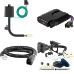 56494 - Custom Wiring Harness, 4-Way Flat Output, Fits Select Mazda CX-90 Curt Venturer Electric Trailer Brake Control Kit for Mazda CX-90