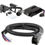 Curt TriFlex Electric Trailer Brake Control Kit with 7-Way Wiring for Ford Ranger