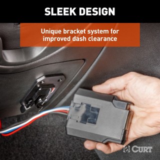 51116 - Venturer NEXT Trailer Brake Controller Time-Delay Curt Venturer Electric Trailer Brake Controller for 2005-2008 Dodge Magnum