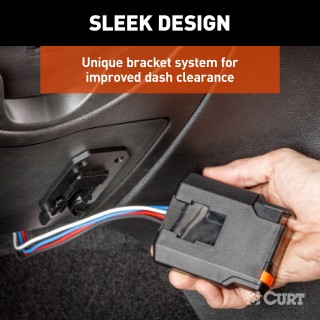 51126 - Discovery NEXT Trailer Brake Controller Time-Delay Curt Discovery electric trailer brake controller for Dodge Ram