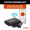51190 - Echo Under-Dash Trailer Brake Controller, Bluetooth® Smartphone Connection Curt Echo Electric Trailer Brake Control for Toyota Tacoma