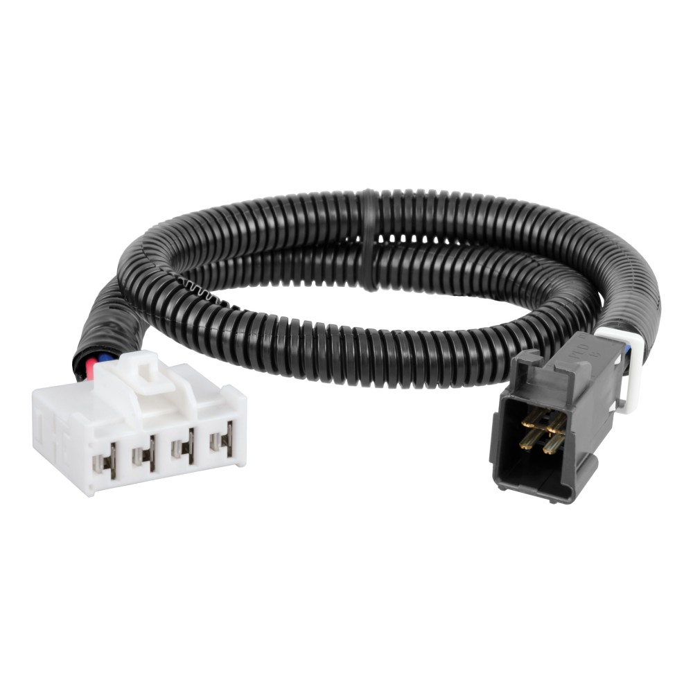 56229 - Replacement USCAR Socket with 24" Wires (Hardwire into OEM Cluster Harness) Curt Spectrum electric trailer brake control with 7-way wiring kit for Dodge Ram.