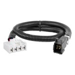 56229 - Replacement USCAR Socket with 24" Wires (Hardwire into OEM Cluster Harness) Curt Spectrum electric trailer brake control with 7-way wiring kit for Dodge Ram.