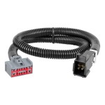 55774 - Dual-Output 7 & 4-Way Connector (Plugs into USCAR) Curt TriFlex brake controller and 7-way wiring kit for Chevrolet and GMC trucks