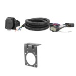 56518 - Custom Wiring Harness, 7-Way RV Blade Output (Plug & Play), Select Honda Pilot Curt Spectrum Electric Trailer Brake Control with 7-Way Kit for Honda Pilot