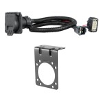 56518 - Custom Wiring Harness, 7-Way RV Blade Output (Plug & Play), Select Honda Pilot Curt Spectrum Electric Trailer Brake Control with 7-Way Kit for Honda Pilot
