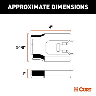 51146 - TriFlex NEXT Trailer Brake Controller Proportional Curt TriFlex NEXT Electric Trailer Brake Controller for Honda EVs