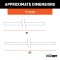 55540 - Custom Wiring, 4-Flat (Plug & Play), Select Chevy Express, GMC Savana 1500, 2500, 3500, 4500 Curt Spectrum Electric Trailer Brake Control and Wiring Kit