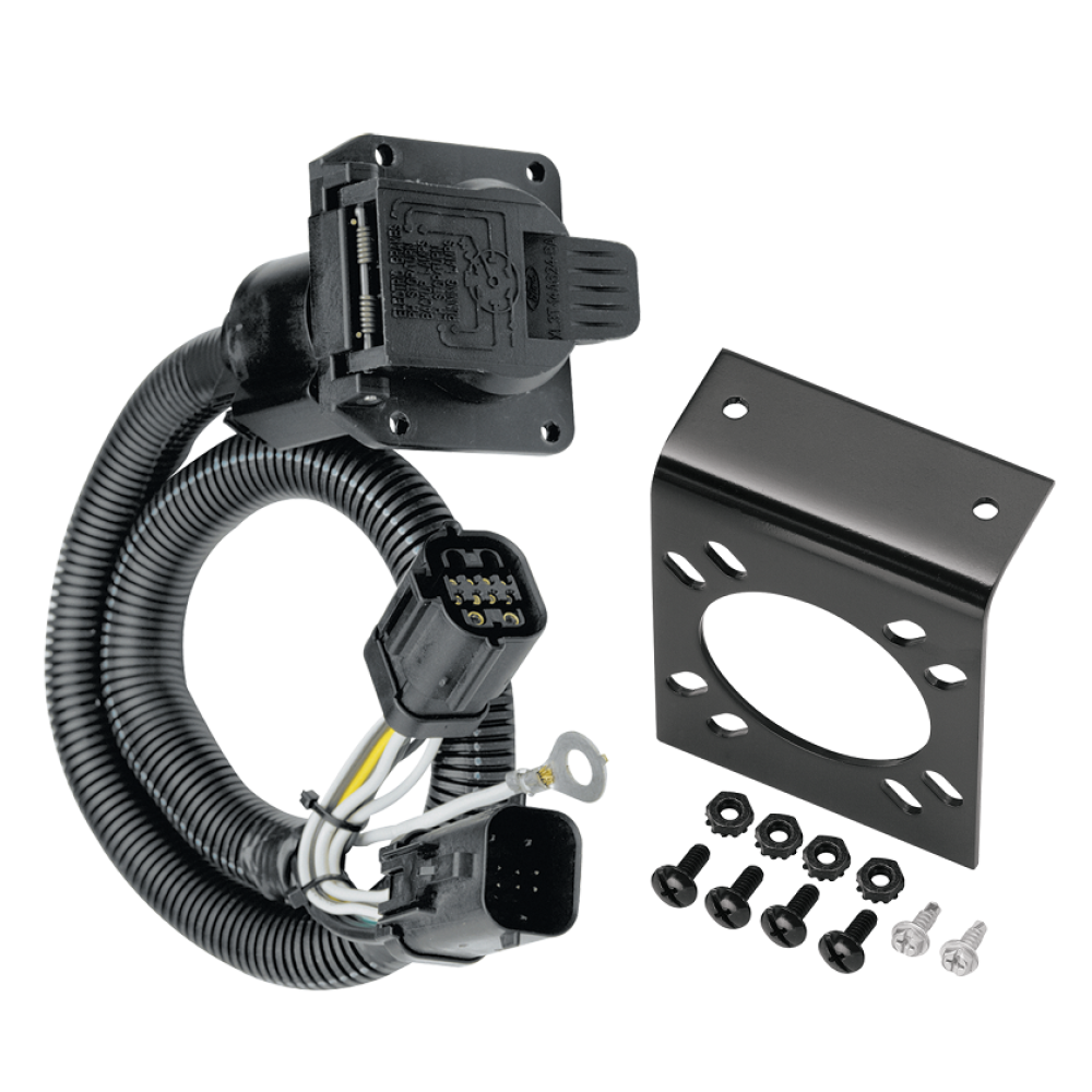 For 1997-1999 Ford F-250 7-Way RV Wiring kit by: Tekonsha For 1997-1999 Ford F-250 7-Way RV Wiring (For w/Factory 4-Flat Models) By Tekonsha