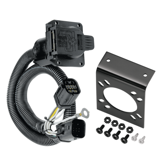 For 1997-1999 Ford F-250 7-Way RV Wiring kit by: Tekonsha For 1997-1999 Ford F-250 7-Way RV Wiring (For w/Factory 4-Flat Models) By Tekonsha