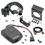 For 1997-2003 Ford F-150 7-Way RV Wiring + Pro Series Pilot Brake Control + Plug & Play BC Adapter (For w/Factory 4-Flat Models) By Tekonsha