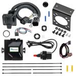 For 1997-2003 Ford F-150 Tekonsha Prodigy iD Bluetooth Wireless Brake Control + Plug & Play BC Adapter + 7-Way RV Wiring (For w/Factory 4-Flat Models) By Tekonsha