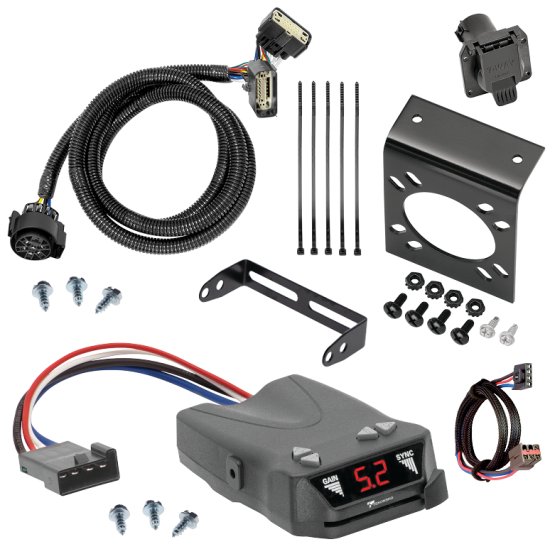 For 2011-2019 Ford Explorer 7-Way RV Wiring kit by: Tekonsha For 2011-2019 Ford Explorer 7-Way RV Wiring + Tekonsha Brakeman IV Brake Control + Plug & Play BC Adapter By Tekonsha