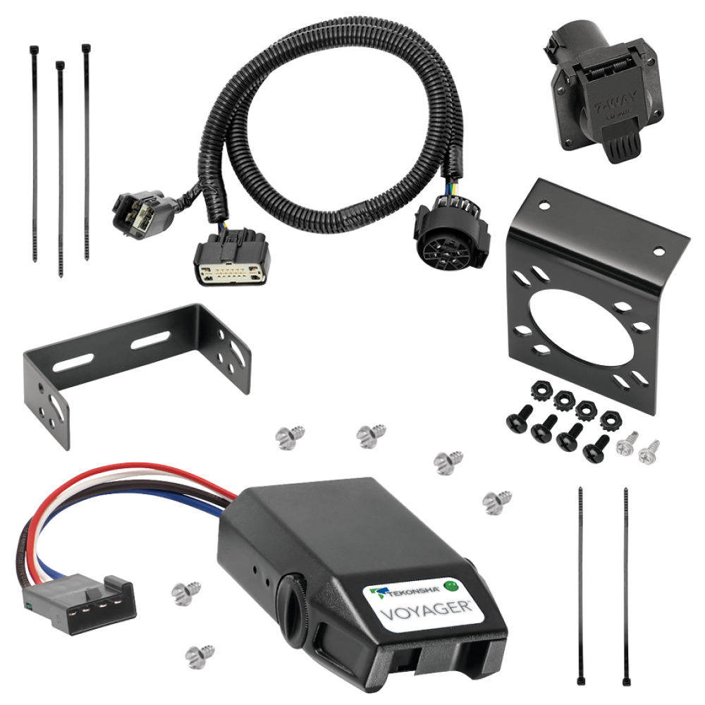 For 2020-2024 Cadillac XT5 Trailer Brake Controller + 7 Pin