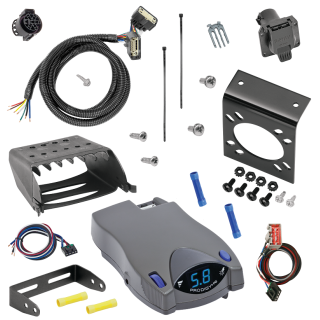 For 2015-2021 Ford F-150 7-Way RV Wiring kit by: Tekonsha For 2015-2021 Ford F-150 7-Way RV Wiring + Tekonsha Prodigy P2 Brake Control + Plug & Play BC Adapter By Tekonsha