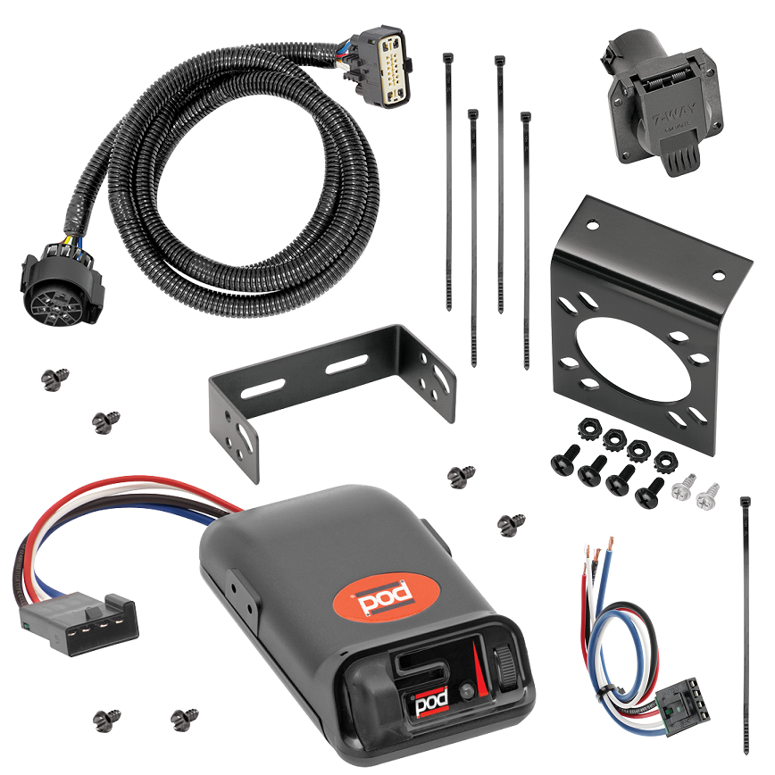 For 2018 2024 Buick Enclave Trailer Brake Controller 7 Pin Trailer Wiring by Tekonsha TrailerJacks