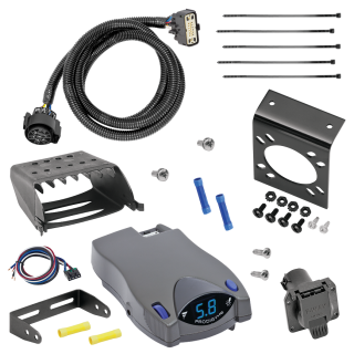 For 2018-2023 Chevrolet Traverse 7-Way RV Wiring + Tekonsha Prodigy P2 Brake Control By Tekonsha
