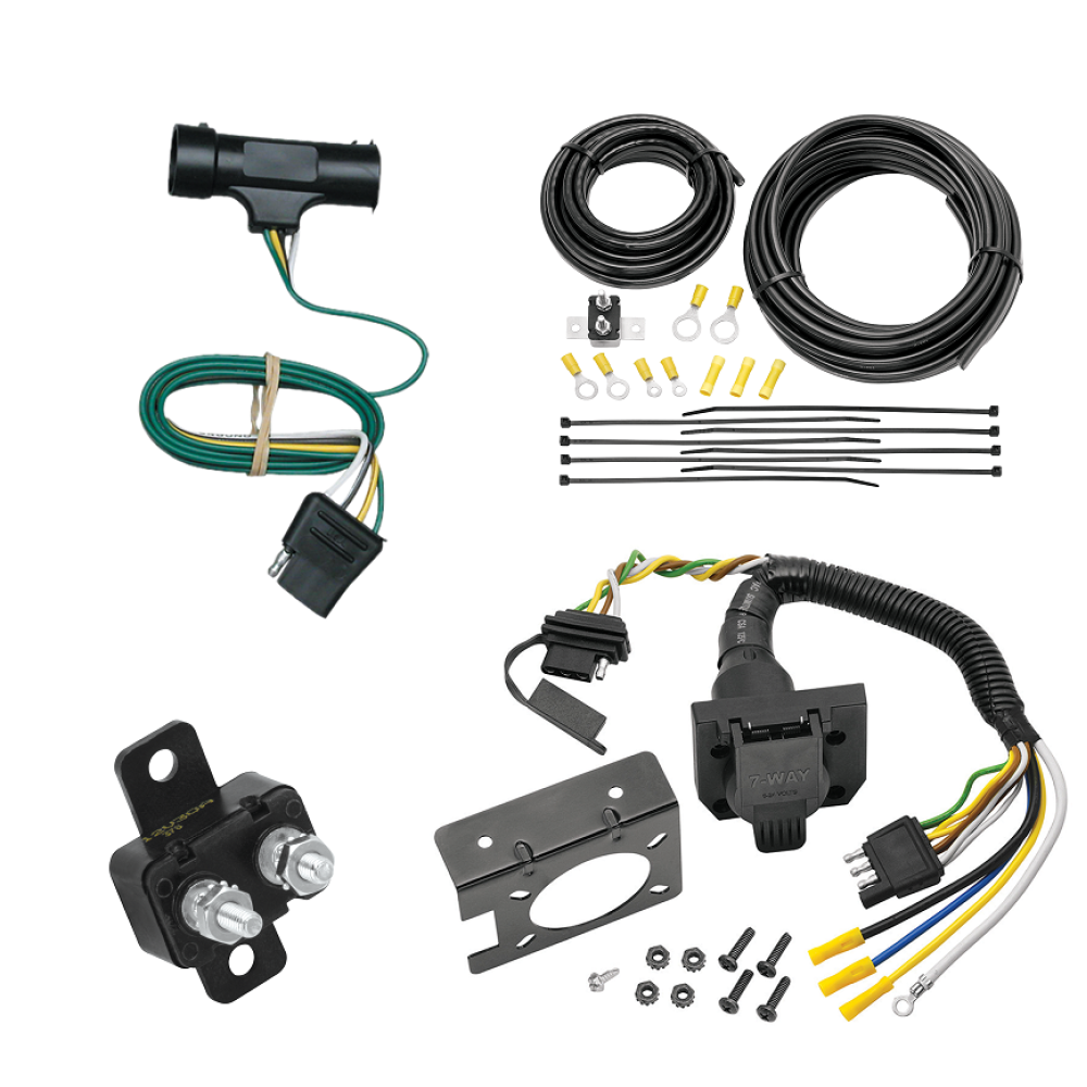 For 1973-1974 Chevy Blazer 7-Way RV Wiring kit by: Tekonsha For 1973-1974 Chevrolet Blazer 7-Way RV Wiring By Tekonsha