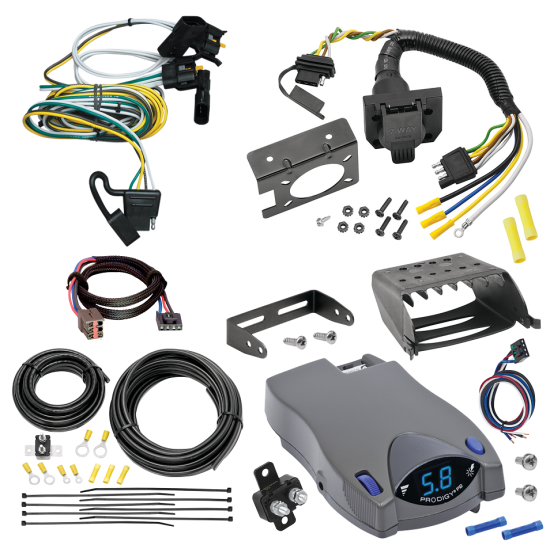 For 2002-2003 Ford Explorer 7-Way RV Wiring kit by: Tekonsha For 2002-2003 Ford Explorer 7-Way RV Wiring + Tekonsha Prodigy P2 Brake Control + Plug & Play BC Adapter By Tekonsha