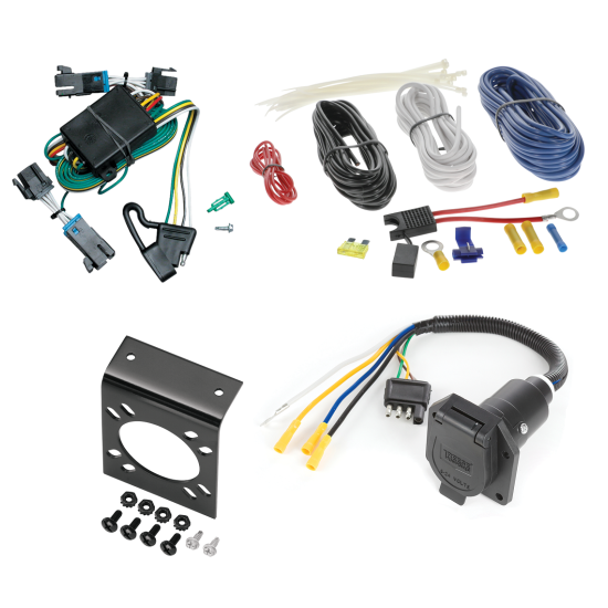 For 2000-2002 Chevy Express 1500 7-Way RV Wiring kit by: Tekonsha For 2000-2002 Chevrolet Express 1500 7-Way RV Wiring By Tekonsha