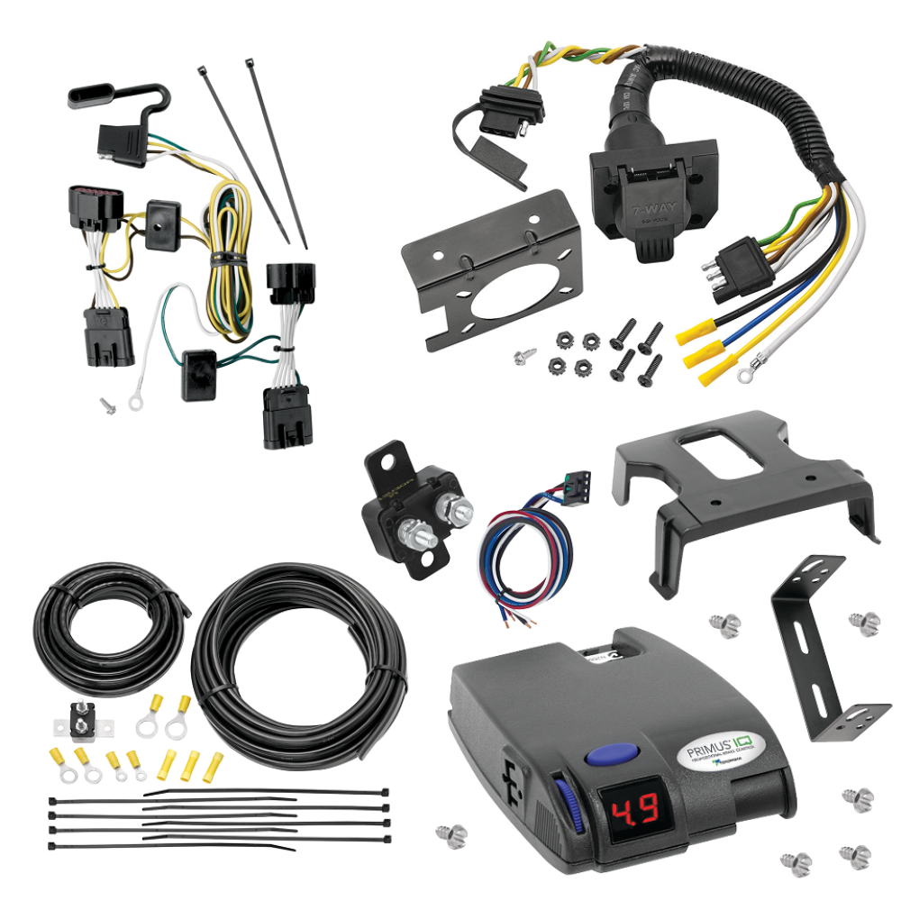 For 2005-2008 Chevy Uplander 7-Way RV Wiring kit by: Tekonsha For 2005-2008 Chevrolet Uplander 7-Way RV Wiring + Tekonsha Primus IQ Brake Control By Tekonsha