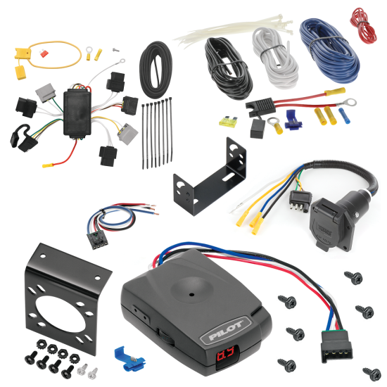 For 2005-2007 Ford Escape 7-Way RV Wiring kit by: Tekonsha For 2005-2007 Ford Escape 7-Way RV Wiring + Pro Series Pilot Brake Control + Generic BC Wiring Adapter By Tekonsha