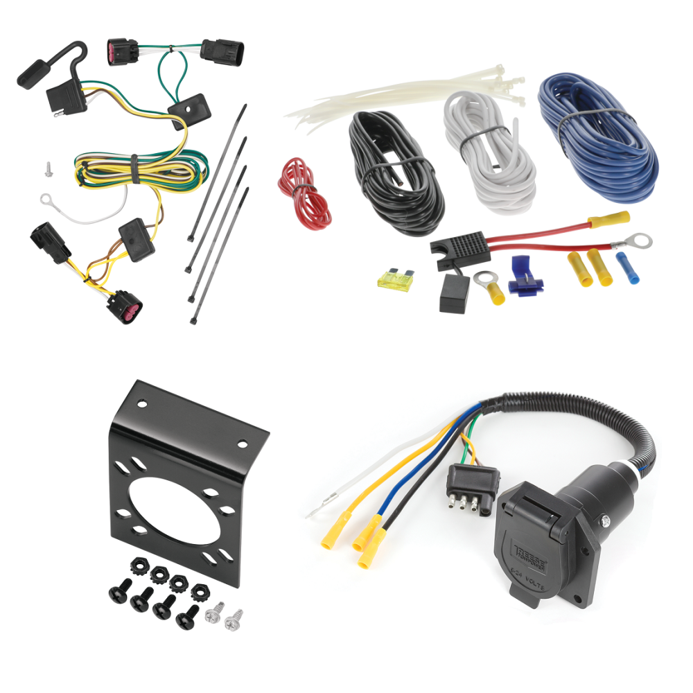 For 2008-2012 Buick Enclave 7-Way RV Wiring kit by: Tekonsha For 2008-2012 Buick Enclave 7-Way RV Wiring By Tekonsha