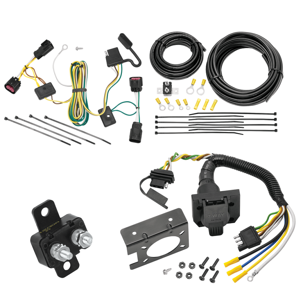 For 2008-2012 Buick Enclave 7-Way RV Wiring kit by: Tekonsha For 2008-2012 Buick Enclave 7-Way RV Wiring By Tekonsha