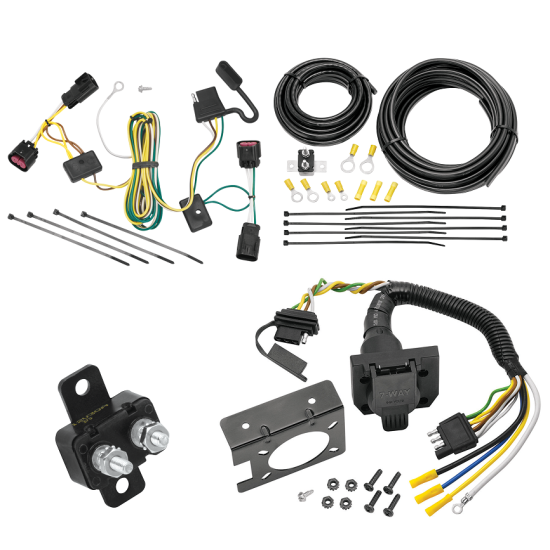 For 2008-2012 Buick Enclave 7-Way RV Wiring kit by: Tekonsha For 2008-2012 Buick Enclave 7-Way RV Wiring By Tekonsha