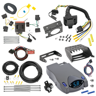 For 2009-2014 Ford E-350 Econoline Super Duty 7-Way RV Wiring kit by: Tekonsha For 2009-2014 Ford E-350 Econoline Super Duty 7-Way RV Wiring + Tekonsha Prodigy P2 Brake Control + Plug & Play BC Adapter By Tekonsha