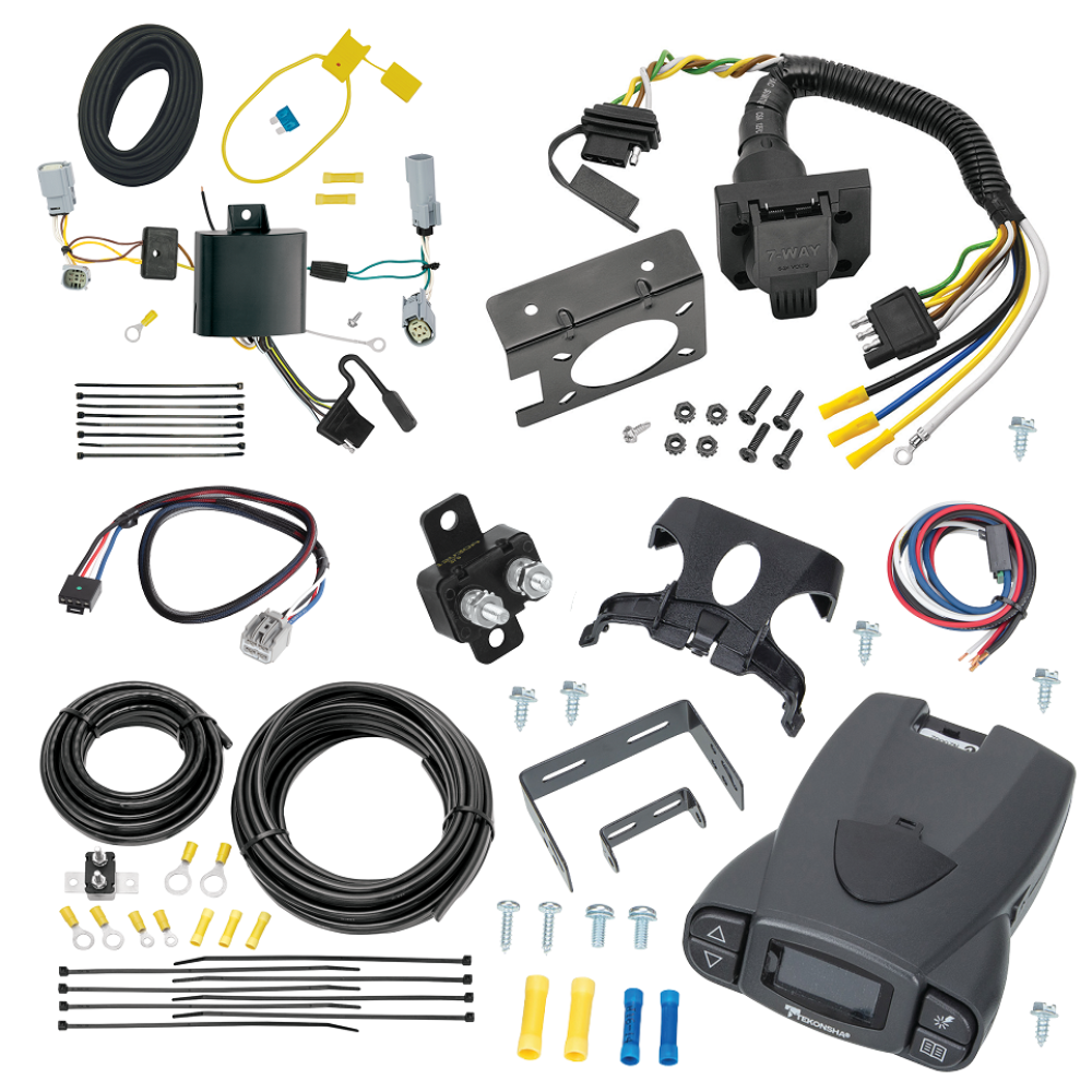 For 2022-2023 Chrysler Grand Caravan 7-Way RV Wiring kit by: Tekonsha For 2022-2023 Chrysler Grand Caravan 7-Way RV Wiring + Tekonsha Prodigy P3 Brake Control + Plug & Play BC Adapter (For (Canada Only) Models) By Tekonsha