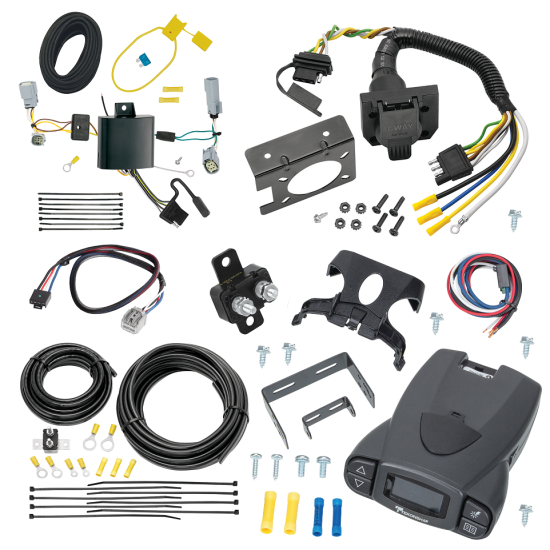 For 2022-2023 Chrysler Grand Caravan 7-Way RV Wiring kit by: Tekonsha For 2022-2023 Chrysler Grand Caravan 7-Way RV Wiring + Tekonsha Prodigy P3 Brake Control + Plug & Play BC Adapter (For (Canada Only) Models) By Tekonsha