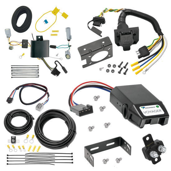 For 2020-2024 Chrysler Voyager 7-Way RV Wiring + Tekonsha Voyager Brake Control + Plug & Play BC Adapter By Tekonsha