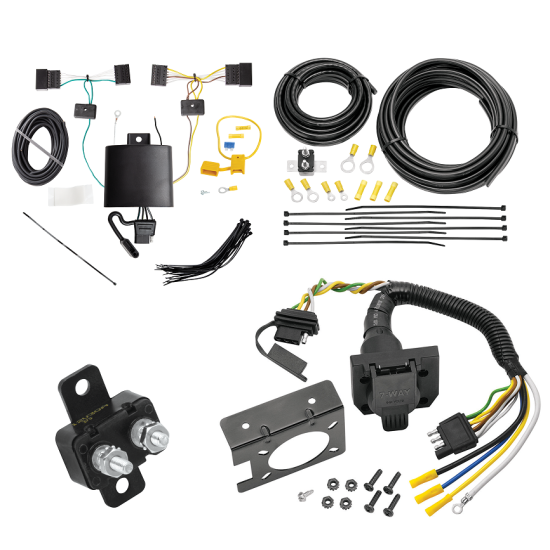 For 2015-2018 BMW X5 7-Way RV Wiring kit by: Tekonsha For 2015-2018 BMW X5 7-Way RV Wiring By Tekonsha