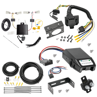 For 2019-2024 Ford Edge 7-Way RV Wiring kit by: Tekonsha For 2019-2024 Ford Edge 7-Way RV Wiring + Tekonsha Voyager Brake Control + Generic BC Wiring Adapter (Excludes: Titanium Models) By Tekonsha