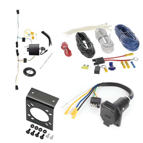 For 2021-2024 Chrysler Pacifica 7-Way RV Wiring kit by: Tekonsha For 2021-2024 Chrysler Pacifica 7-Way RV Wiring By Tekonsha