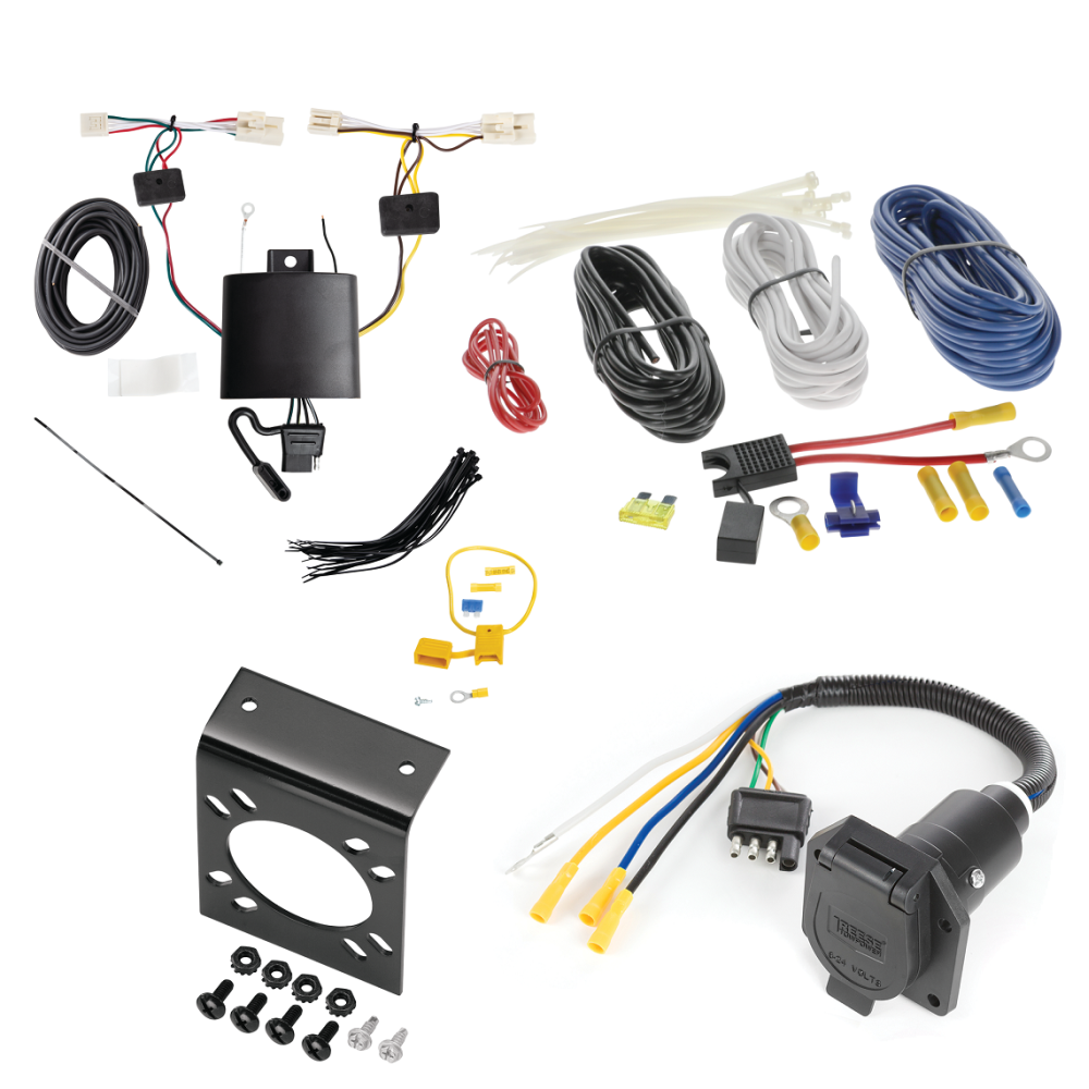 For 2021-2024 Ford Bronco Sport 7-Way RV Wiring kit by: Tekonsha For 2021-2024 Ford Bronco Sport 7-Way RV Wiring By Tekonsha