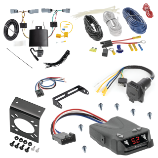 For 2021-2024 Chevy Trailblazer 7-Way RV Wiring kit by: Tekonsha For 2021-2024 Chevrolet Trailblazer 7-Way RV Wiring + Tekonsha Brakeman IV Brake Control + Generic BC Wiring Adapter (For w/LED Taillights Models) By Tekonsha