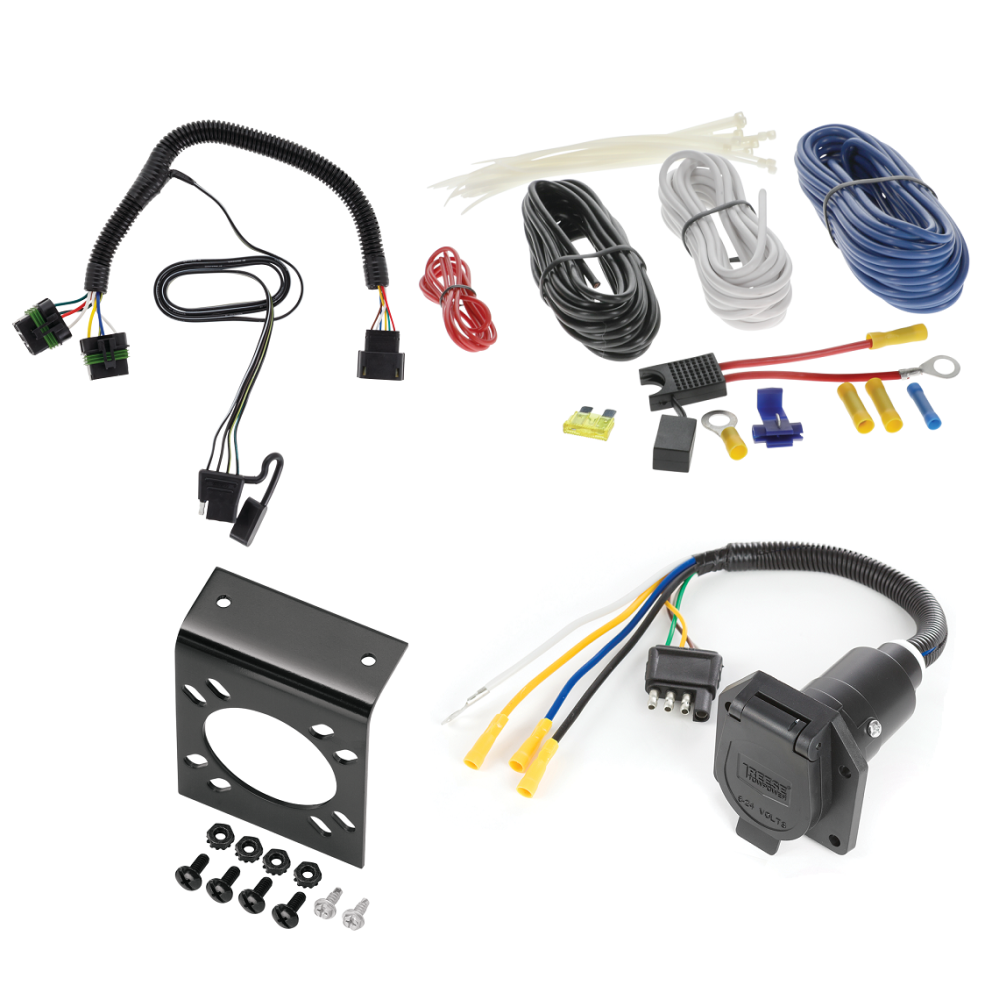 For 2022-2024 Chevy Equinox 7-Way RV Wiring kit by: Tekonsha For 2022-2024 Chevrolet Equinox 7-Way RV Wiring By Tekonsha