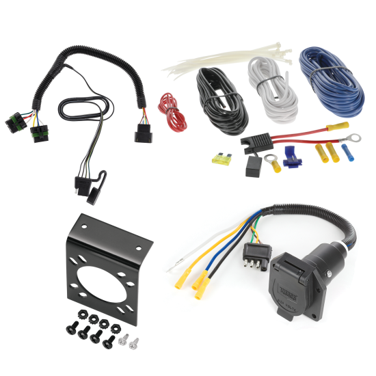 For 2022-2024 Chevy Equinox 7-Way RV Wiring kit by: Tekonsha For 2022-2024 Chevrolet Equinox 7-Way RV Wiring By Tekonsha