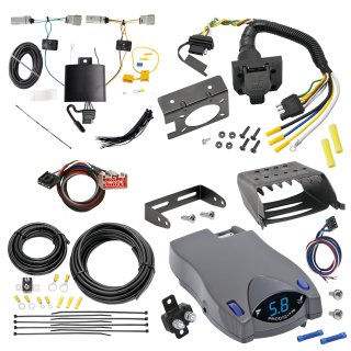 For 2021-2024 Ford Bronco 7-Way RV Wiring kit by: Tekonsha For 2021-2024 Ford Bronco 7-Way RV Wiring + Tekonsha Prodigy P2 Brake Control + Plug & Play BC Adapter (Excludes: w/LED Taillights Models) By Tekonsha