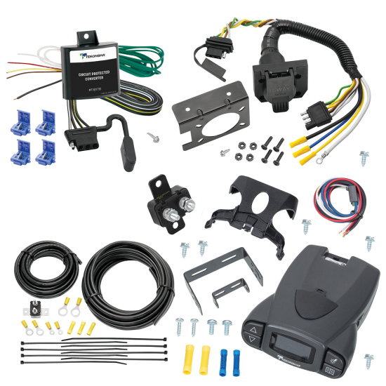 For 1986-1996 Ford Aerostar 7-Way RV Wiring kit by: Tekonsha For 1986-1996 Ford Aerostar 7-Way RV Wiring + Tekonsha Prodigy P3 Brake Control By Tekonsha