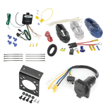 For 2004-2017 BMW X3 7-Way RV Wiring kit by: Tekonsha For 2004-2017 BMW X3 7-Way RV Wiring By Tekonsha