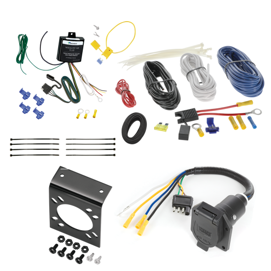 For 2004-2017 BMW X3 7-Way RV Wiring kit by: Tekonsha For 2004-2017 BMW X3 7-Way RV Wiring By Tekonsha