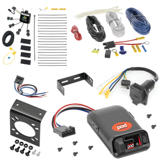For 2004-2017 BMW X3 7-Way RV Wiring w/ Zero Contact ZCI Module kit by: Tekonsha For 2004-2017 BMW X3 7-Way RV Wiring w/ Zero Contact ZCI Module + Pro Series Pod Brake Control + Generic BC Wiring Adapter By Tekonsha