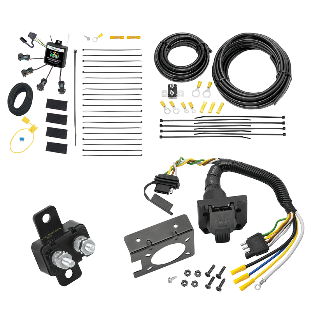For 2011-2024 Audi Q5 7-Way RV Wiring w/ Zero Contact ZCI Module kit by: Tekonsha For 2011-2024 Audi Q5 7-Way RV Wiring w/ Zero Contact ZCI Module By Tekonsha