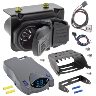For 2019-2024 Chevy Silverado 1500 7-Way RV Wiring kit by: Tekonsha For 2019-2024 Chevrolet Silverado 1500 7-Way RV Wiring + Tekonsha Prodigy P2 Brake Control + Plug & Play BC Adapter By Tekonsha