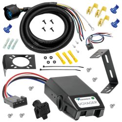 For 1988-1999 Chevrolet C1500 7 Way Trailer Wiring RV 7 Pin 7 Blade + Tekonsha Voyager Brake Controller + Wiring Adapter By Tow Ready For 1988-1999 Chevrolet C1500 7 Way Trailer Wiring RV 7 Pin 7 Blade + Tekonsha Voyager Brake Controller + Wiring Adapter By Tow Ready