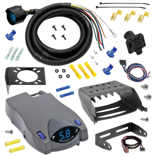 For 1994-1996 Ford F-150 7-Way RV Wiring kit by: Tow Ready For 1994-1996 Ford F-150 7-Way RV Wiring + Tekonsha Prodigy P2 Brake Control + Plug & Play BC Adapter By Tow Ready
