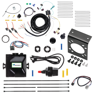 For 2014-2023 Dodge Durango Tekonsha Prodigy iD Bluetooth Wireless Brake Control + Plug & Play BC Adapter + 7-Way RV Wiring By Tekonsha